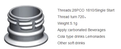 Cola type drinks bottle preform mould
