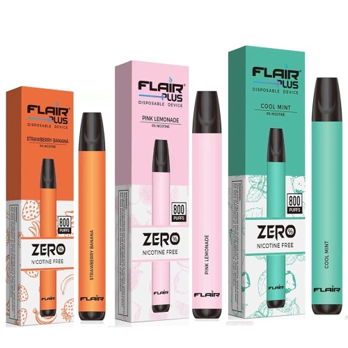 Flair plus 800 bouffées vape jetable