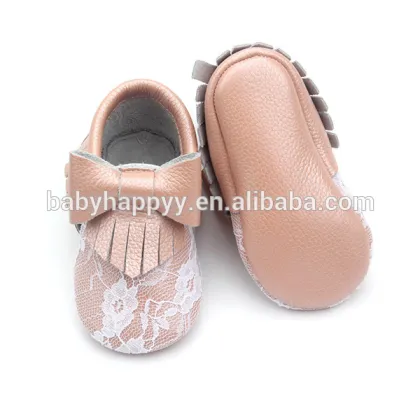 Wholesale shoes baby moccasins lace baby shoes leather cute shoes for baby