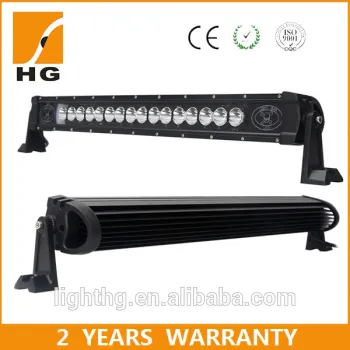 40inch single row 10w led bar 210w truck led light bar rgb halo