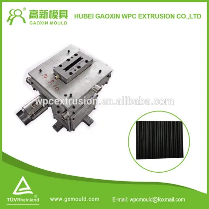 WPC(Wood Plastic Composite Extrusion Mould for Decking with JWELL/JNHU/BEIER Machinery