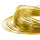 Custom 1mm diameter gold metallic cord wholesale