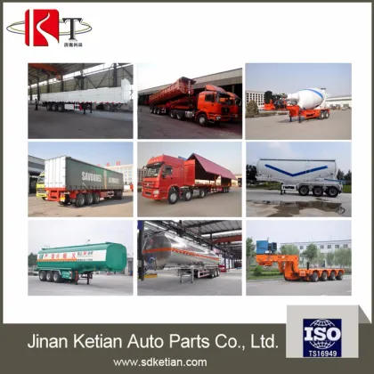 Flatbed Semi Trailer Low Bed Trucks And Trailers