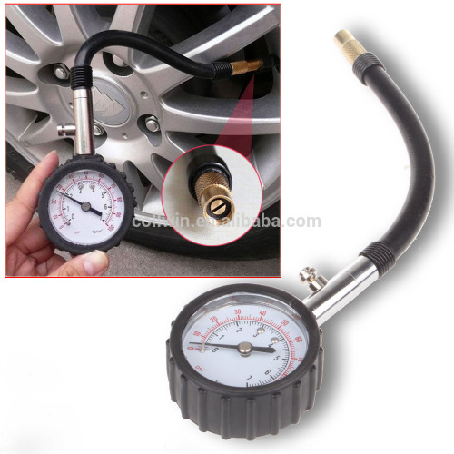 Tyre Tire Air Pressure Gauge Meter Tester 0-100 PSI Car Auto Motorcycle Bike