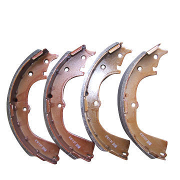 Brake shoe K2317 for Toyota, semi-metallic, with good performance