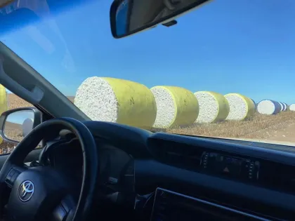 New Design Cotton Picker Packing Wrap Film