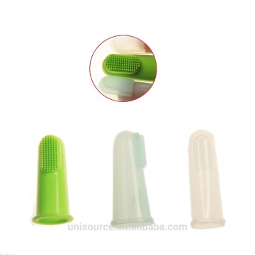 Food material silicone toothbrush for babies