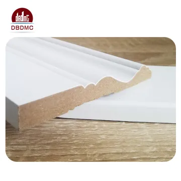 Wood flooring accessory laminated mdf board mouldings skirting boards