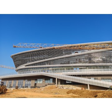 Proyecto de construcción del gimnasio nacional de Lushan