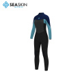 Seaskin Women 3mm Back Zipper Wetsuit for Diving