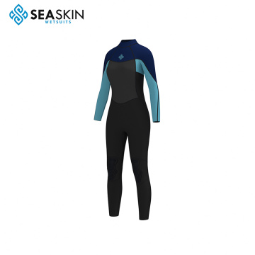 Mar Seaskin Full Terno Neoprene personalizável Lady&#39;s Wetsuit