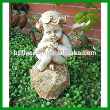 FO-6307 Polyresin Angel (cherub) Garden Sculpture