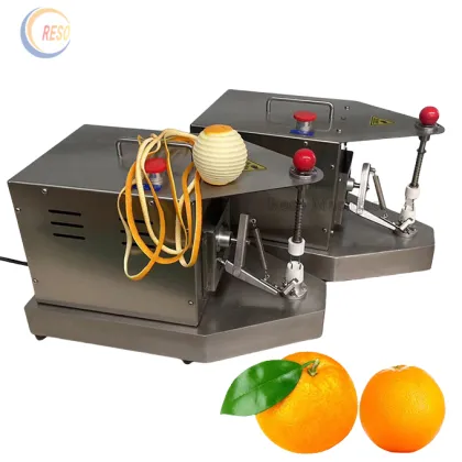 Electric Fruit Skin Remover Machine - Apple Pear Persimmon Orange Peeler