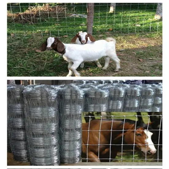 cheap farm fence wire mesh livestock cattle fence game wire goat farming fence roll