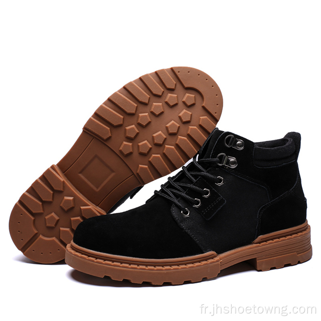 Chaussures de travail militaires tactiques pour hommes