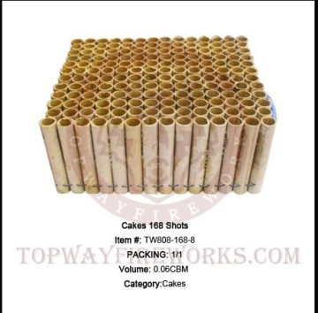 168 shots Professional Cake