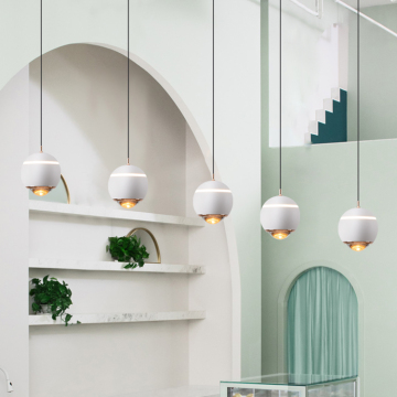 Aluminum Acrylic Pendant Light for Dining Room and Bedroom