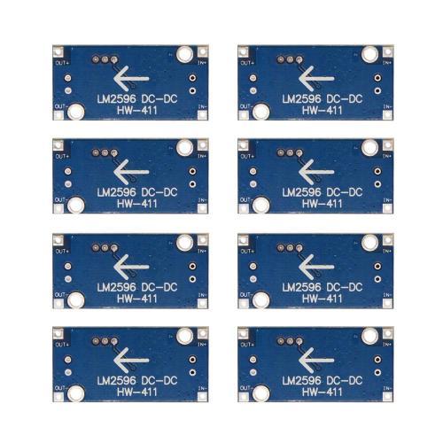 5pcs DC-DC LM2596 LM2596S 4-35V adjustable step-down power DC to DC 3A Max Output 1.23V-30V adjustable Supply module