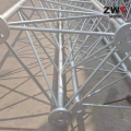 Torre estaiada modular para maior estabilidade