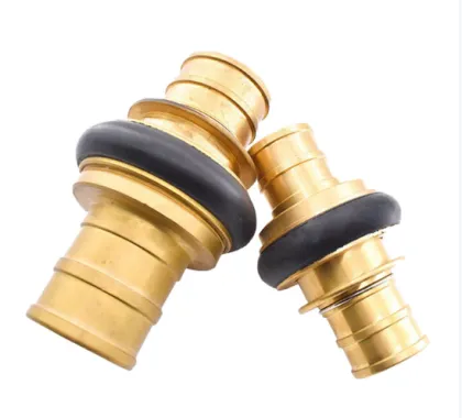 MACHINO Type Double Layer Brass Fire Hose Coupling
