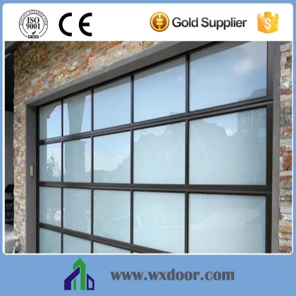 Plexiglass Garage Door Windows Aluminum Glass Garage Door Price