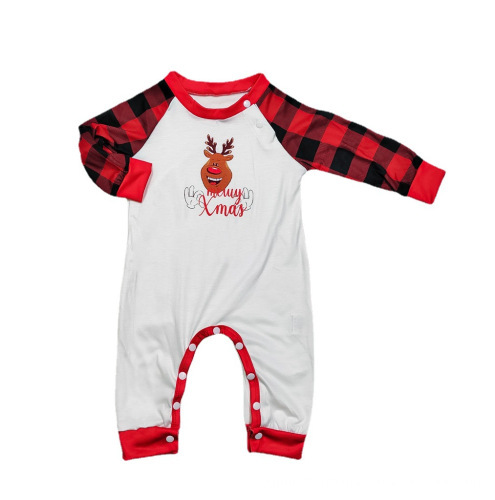 Custom Printed Christmas Sublimation Pajama Sets: Adult, Kids, and Baby Matching Family Christmas Pajamas