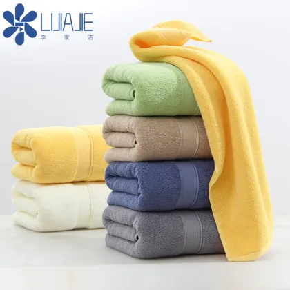 Niaona Luxury Home Combed Cotton Bath Towel Sets