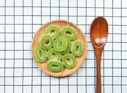 Sour Apple Ring Gummy Ring Soft Candy