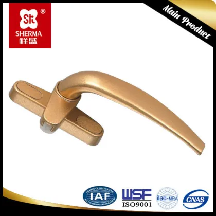 China Manufacturer safety window handle with keys