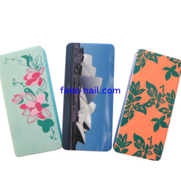 Professional Sponge Nail Buffer Flower Or Building Pattern
