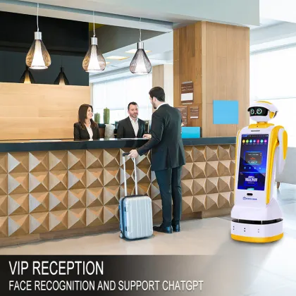 Intelligent Hotel Service: Commercial Reception Robot & VIP Concierge Robot