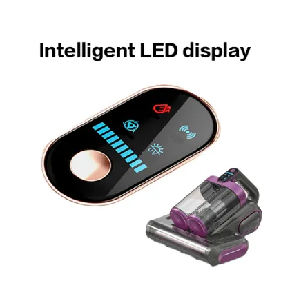 Roller brush type ultrasonic strong suction anti-mite vacuum cleaner