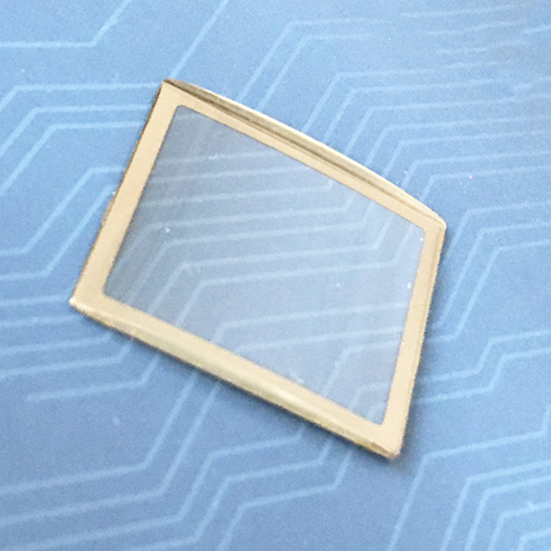 長方形の形状の時計部品のカスタムミネラルガラス
