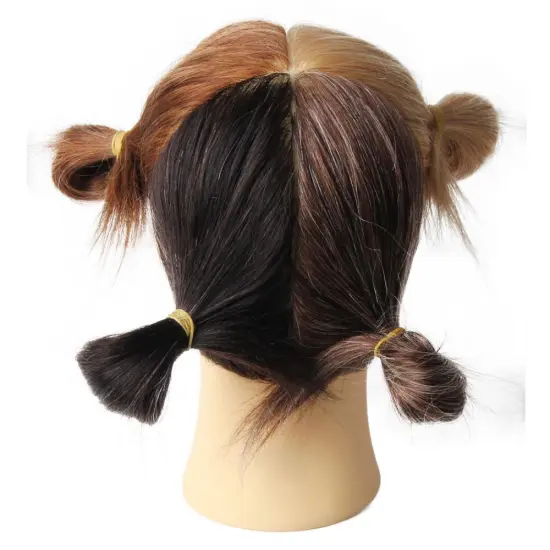 training head manikin cosmetology doll mannequin with hair