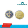 Elegante display acrílico para moedas de 6060 mm com cápsula protetora