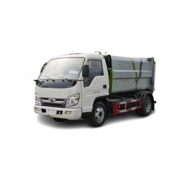 5cbm Diesel Diesel Garbage Truck Vehículo de compresión de saneamiento