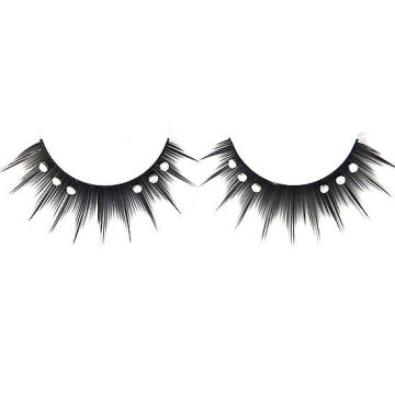 Mink Strip Salon Diamond False Eyelashes Extensions Natural With Crystal