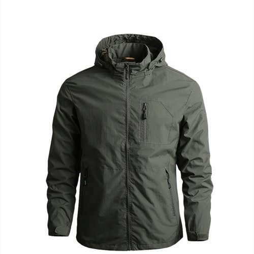 High-Neck Warm Men'S Windbreaker Jacket