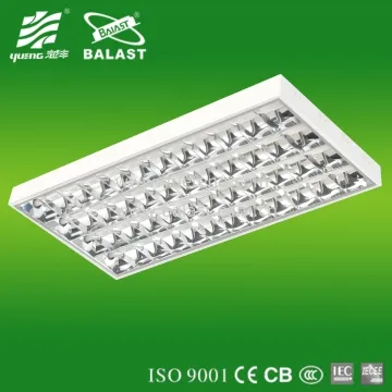 T8 Surface Mounted Grille Light Fluorescent Fitting
