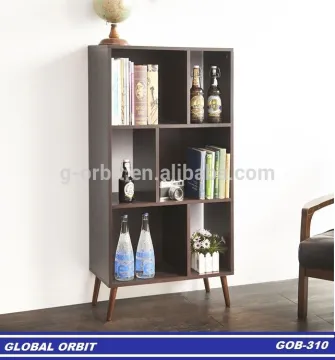 2015 New Design 6 Cube Modern Wooden Book Shelf/Furniture Wooden Book stand/Wooden Bookcase
