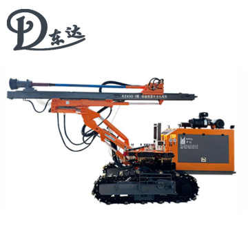 Hydraulic walking down-the-hole drill truck