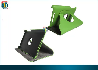 Green Foldable Pu Leather Tablet Protective Case For Google Nexus 7 Tc-nexus 7-l002