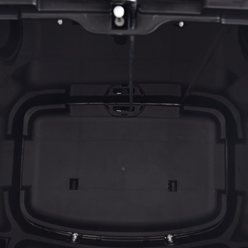 stainless steel rectangle home use trash can