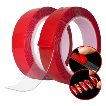 Double-Sided Removable Mounting Tape: Ideal for Nail Salons, Home Accessories, and Office Décor