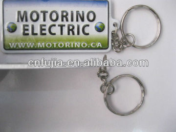 embossed keychains sheet metal keyrings