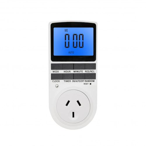 Temporizador electrónico LCD con 24 horas