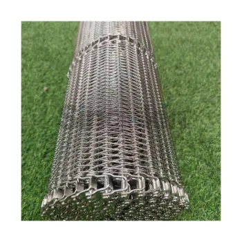 Customized High Temperature 304 Stainless Steel Spiral Wire Mesh Conveyor Belt