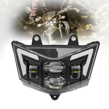 Supermoto LED Headlight for Various Kawasaki Motorcycles