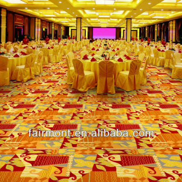 blue hotel banquet carpet