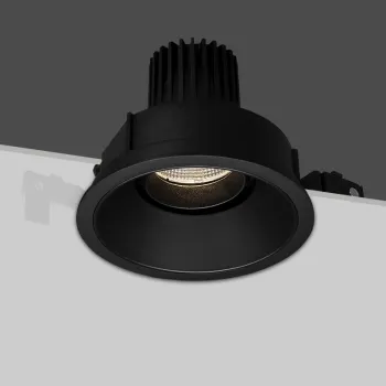 LuxHolic Hotel Series Black Trimless 10W LED Downlight